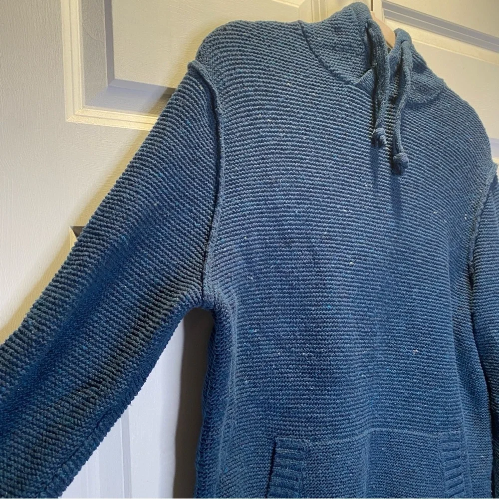 American Eagle Outfitters Men's Navy Wool/Silk Hoodie Sweater Size Medium